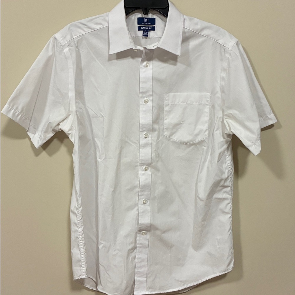 George Classic Fit dress shirt medium white